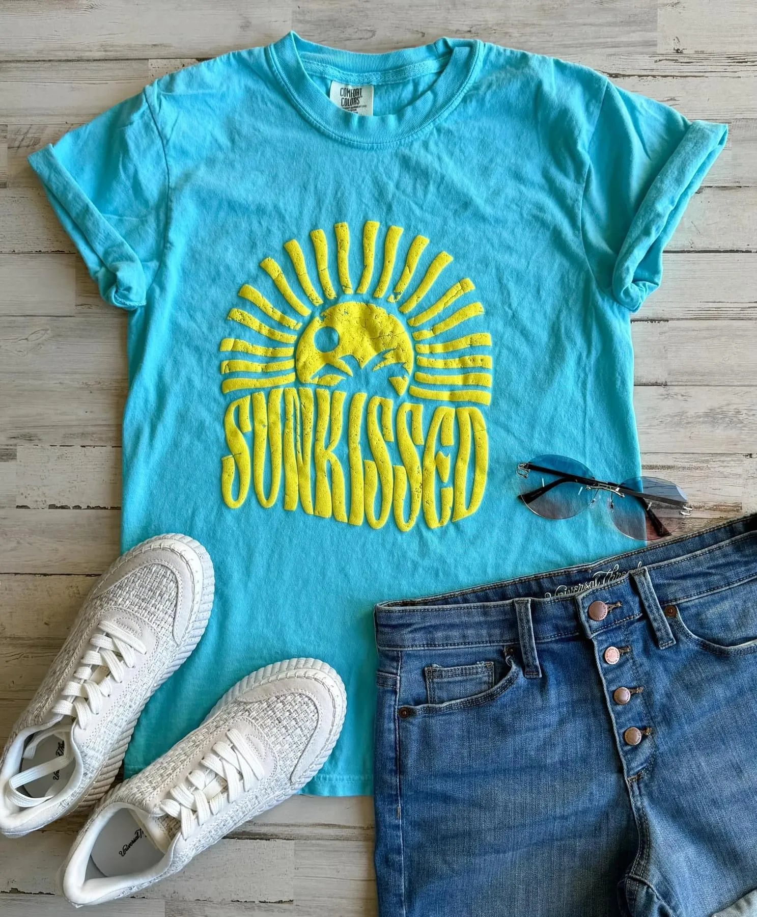 4 Styles - Graphic Tees - Sunkissed & Stay; Suicide Awareness