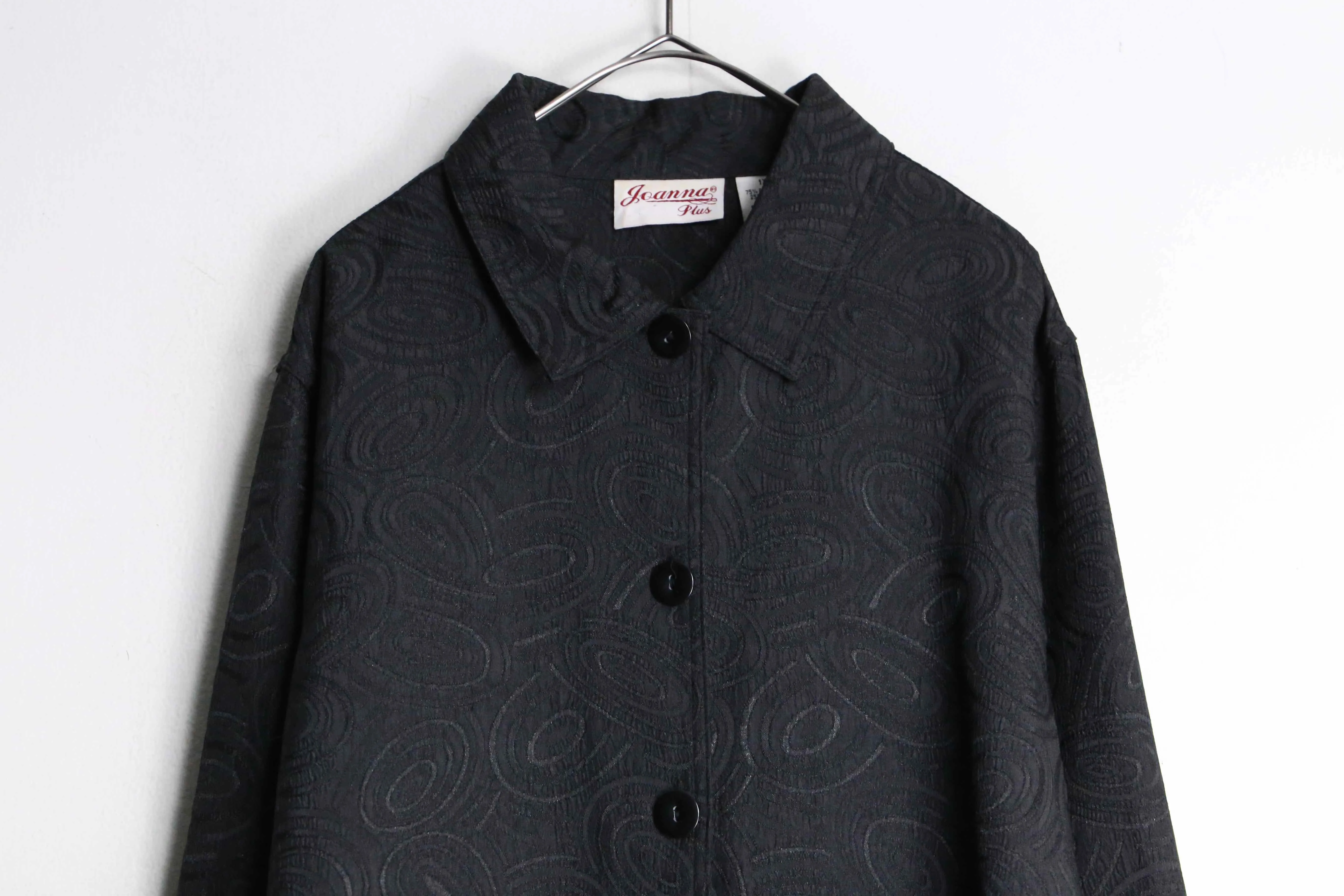 black color total design shirts