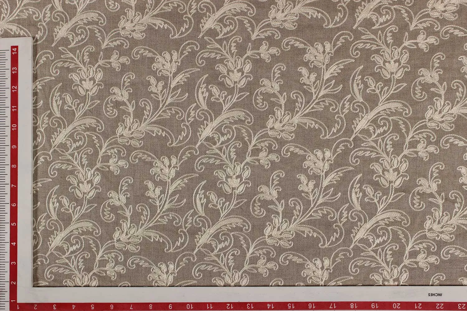 Brown Linen Fabric