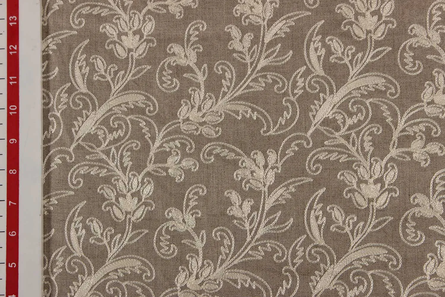 Brown Linen Fabric