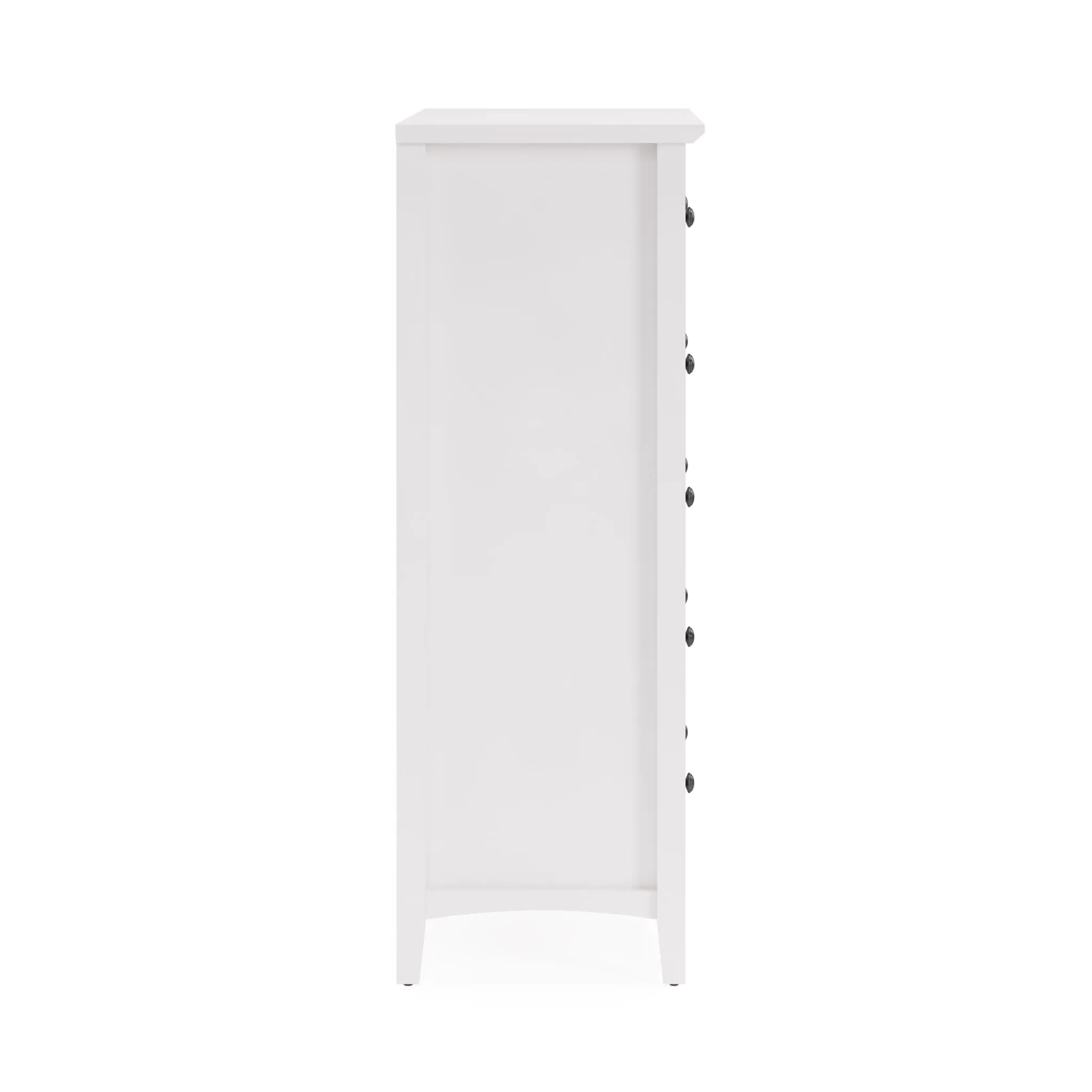 Grace Five Drawer Chest in Snowfall White (2024)