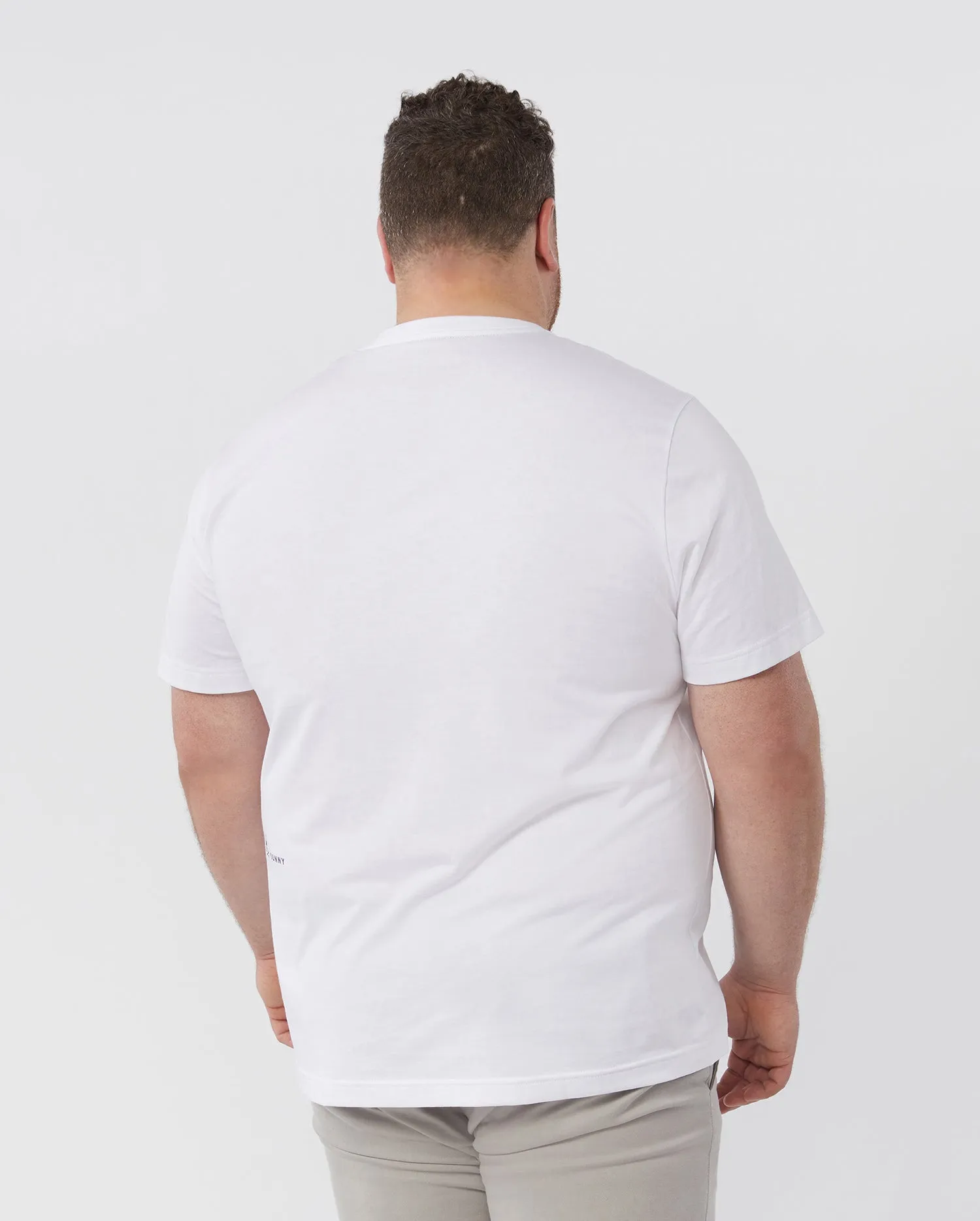 MENS BIG AND TALL HUDSON BUNNY LOGO TEE - B9U764U1PC