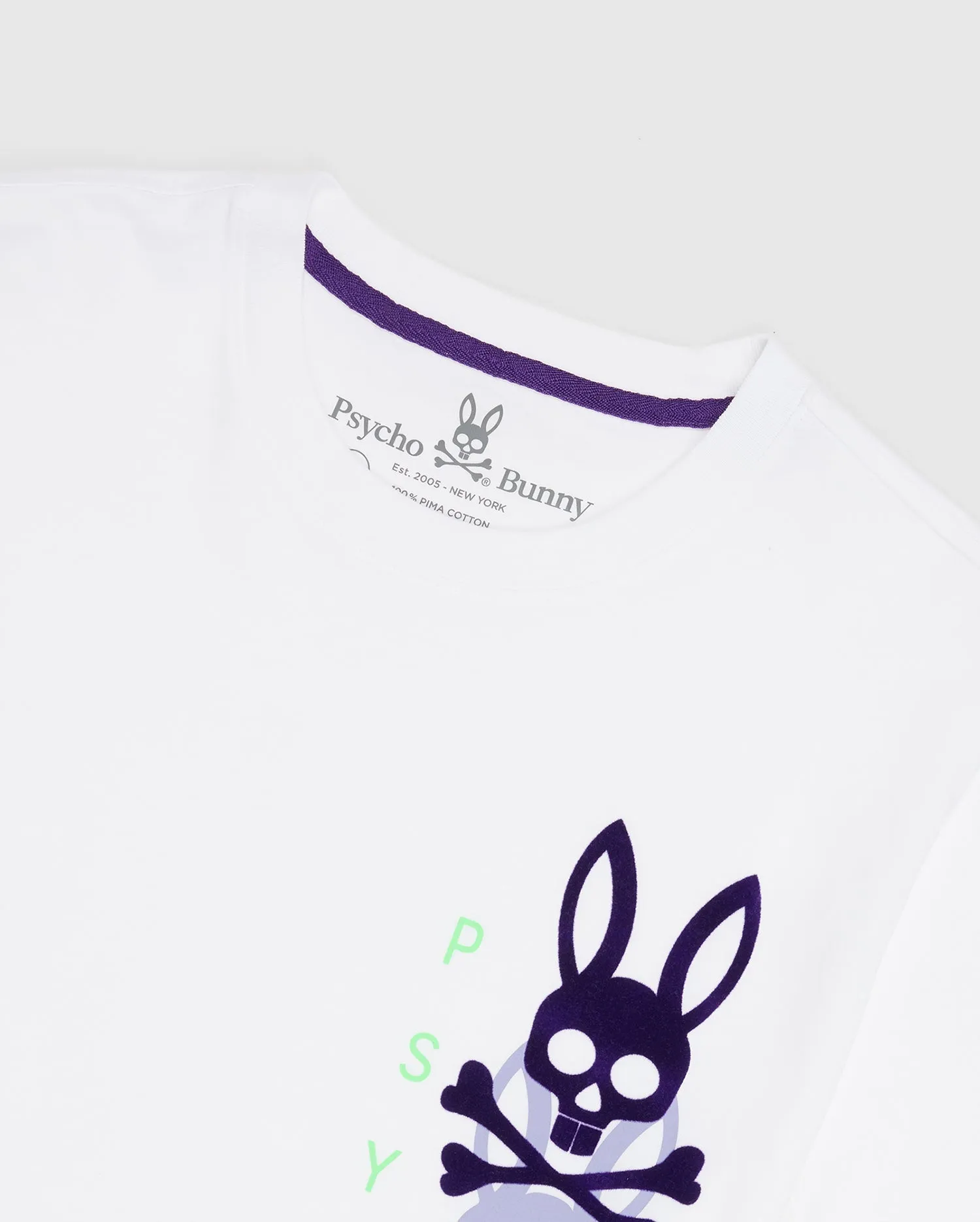 MENS BIG AND TALL HUDSON BUNNY LOGO TEE - B9U764U1PC