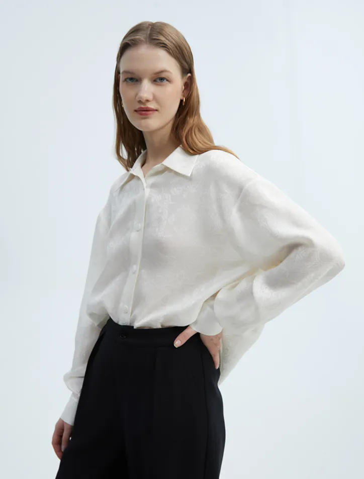SILKINC Luo Basic Silk Shirt