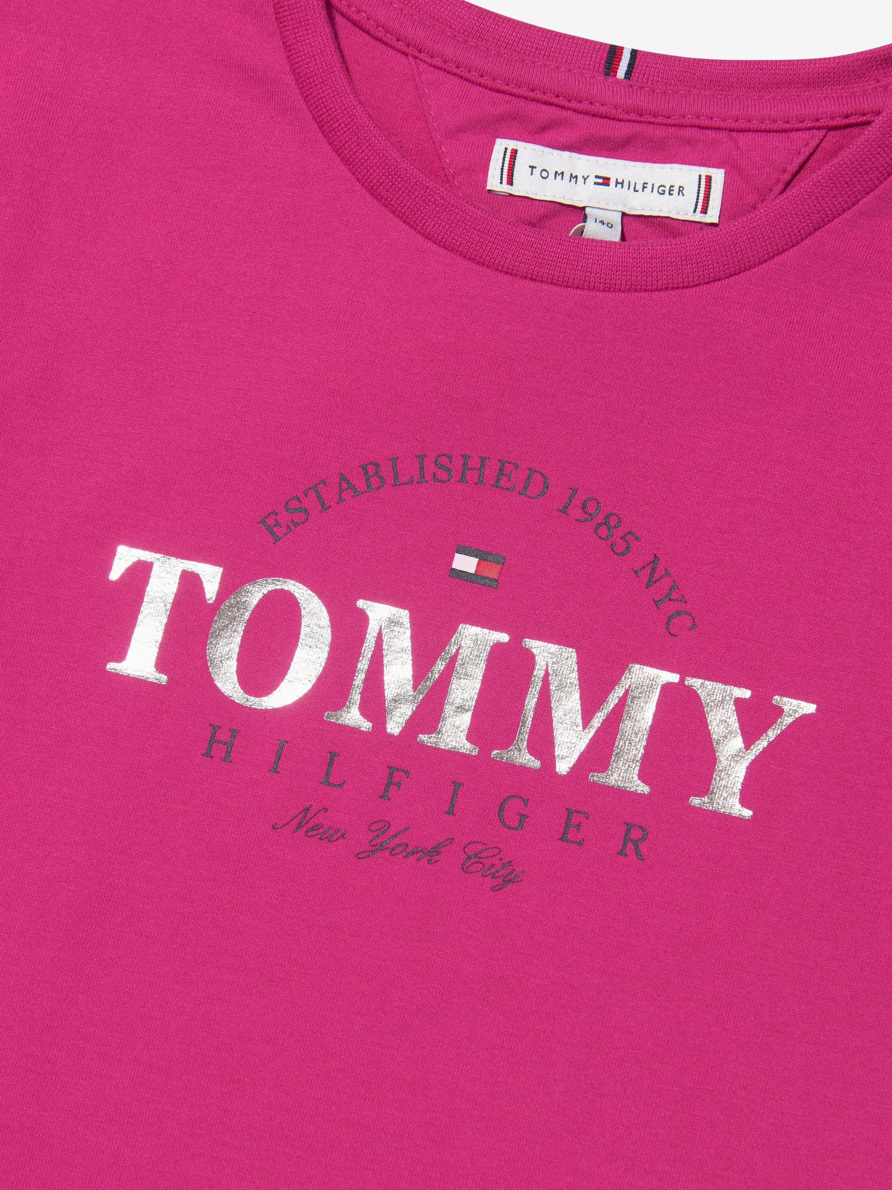 Tommy Hilfiger Girls Graphic Logo T-Shirt